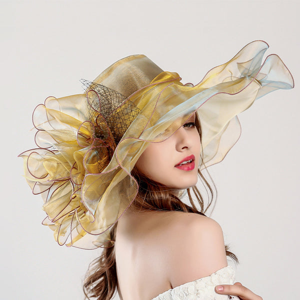 UV Protection European And American Organza Fashion Mesh