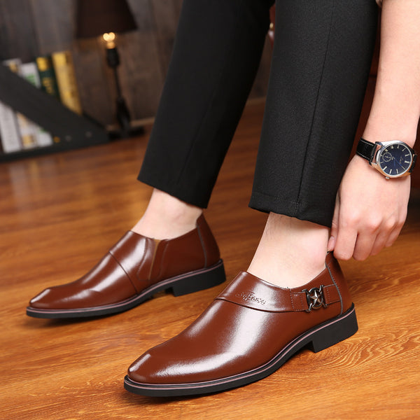 Men's business leather shoes