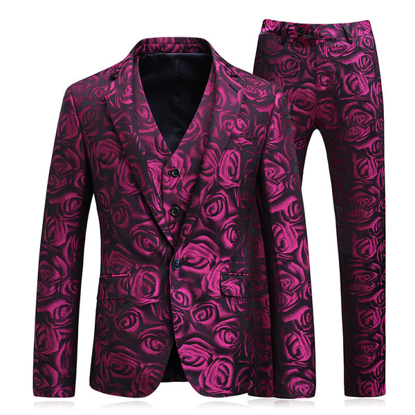 Printed men's suits