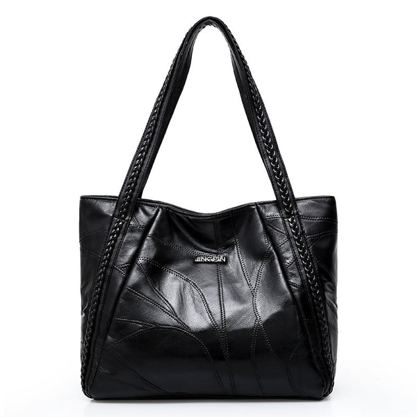 Women's leather handbag