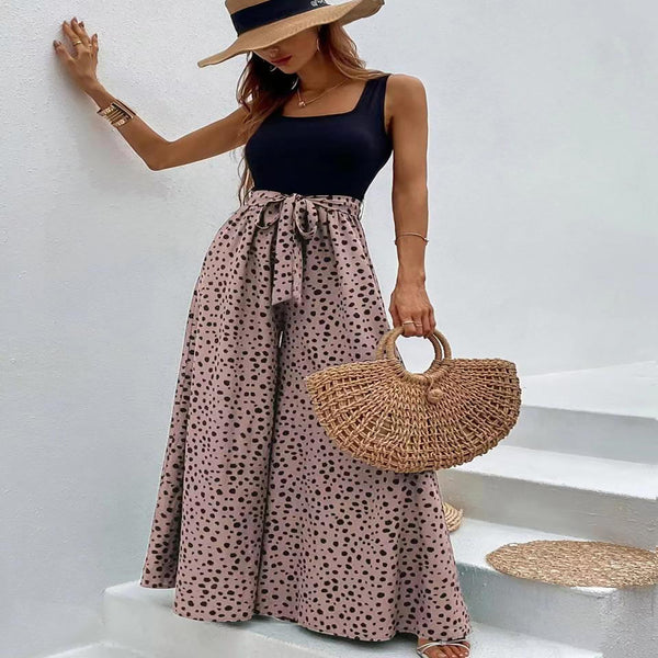 Women's Camisole Belt Jumpsuit