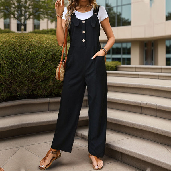 Women's Suspender Commuter Jumpsuit