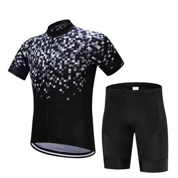 Men's Breathable Short-sleeve Overalls Cycling Suit