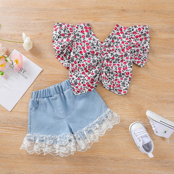 Girl Clothing Summer short set