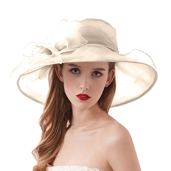 Women'S Summer Hat Women'S Fashion Church /Wedding Hat for the sun