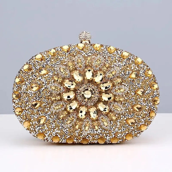 Diamond Women Luxury Clutch Evening Bag Wedding Crystal