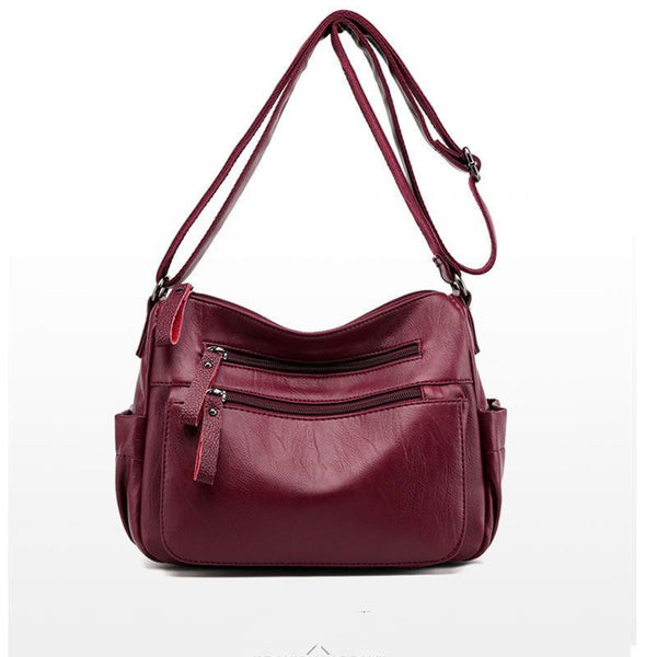 Women New Soft Leather Single Shoulder Messenger Bag