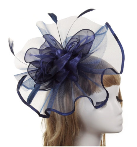 Lady In Top Hat Vintage Gauze Tiara Banquet